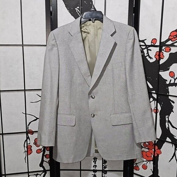 Richmond Brothers Tailored Two Piece Vintage Suit Blazer and Pants Size 40R